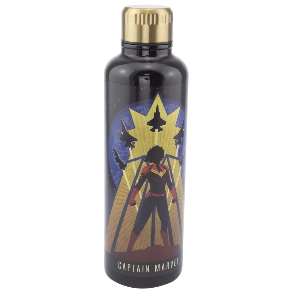 Captain Marvel Wasserflasche Bild 1