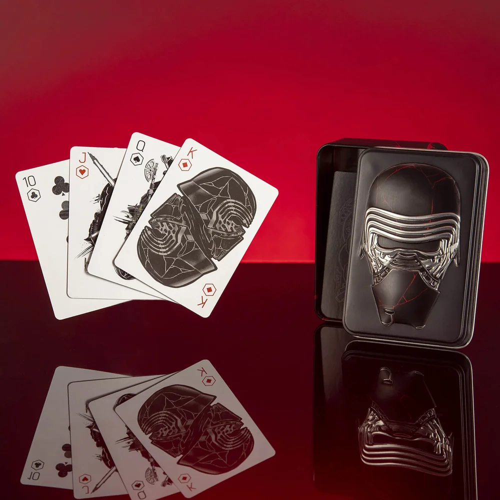 Star Wars Episode 9 Spielkarten in geprägter Dose Bild 1