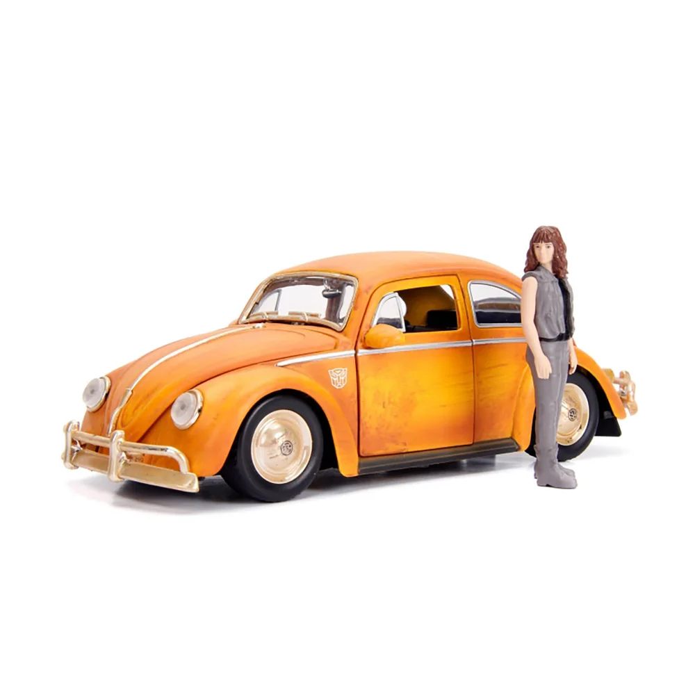 Jada Druckguss im Maßstab 1:24 Bumblebee VW Käfer mit Figur Bild 1