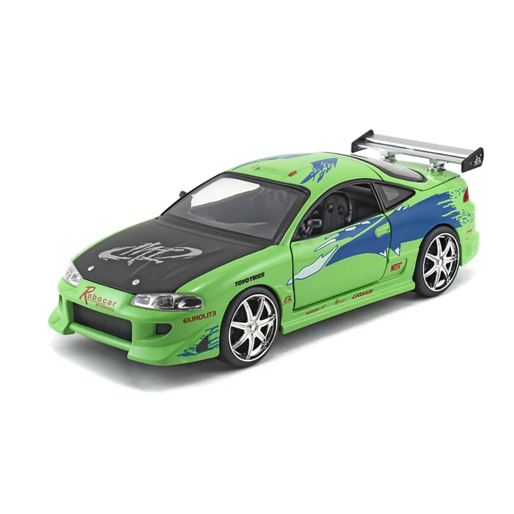 Jada Druckguss im Maßstab 1:24 2 Fast 2 Furious Brian's 1995 Mitsubishi Eclipse Bild 1