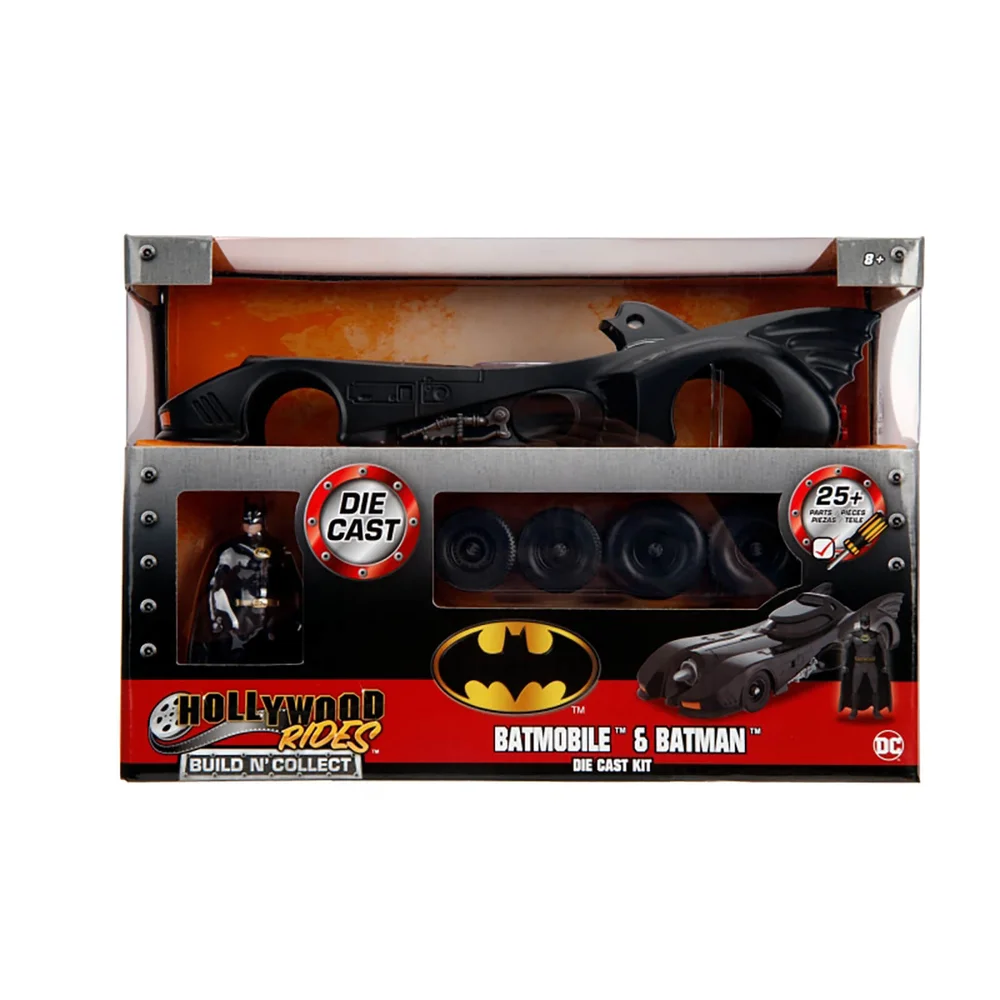 Jada Die Cast 1:24 BNC Kit 1989 Batmobile with Figure Bild 1