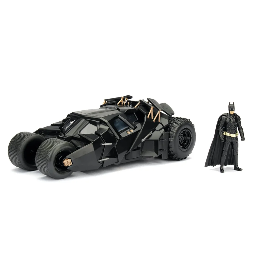 Jada Druckguss im Maßstab 1:24 2008 Batmobile mit Druckgussfigur Batman Bild 1