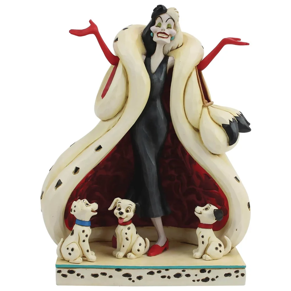 Disney Traditions - The Cute and the Cruel (Cruella und Welpen Figur) Bild 1