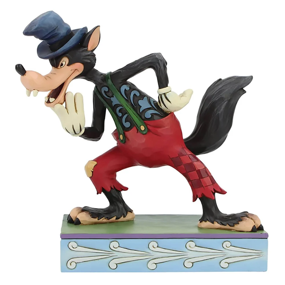 Disney Traditions - I'll Huff and I'll Puff! (Silly Symphony Big Bad Wolf Figur) Bild 1