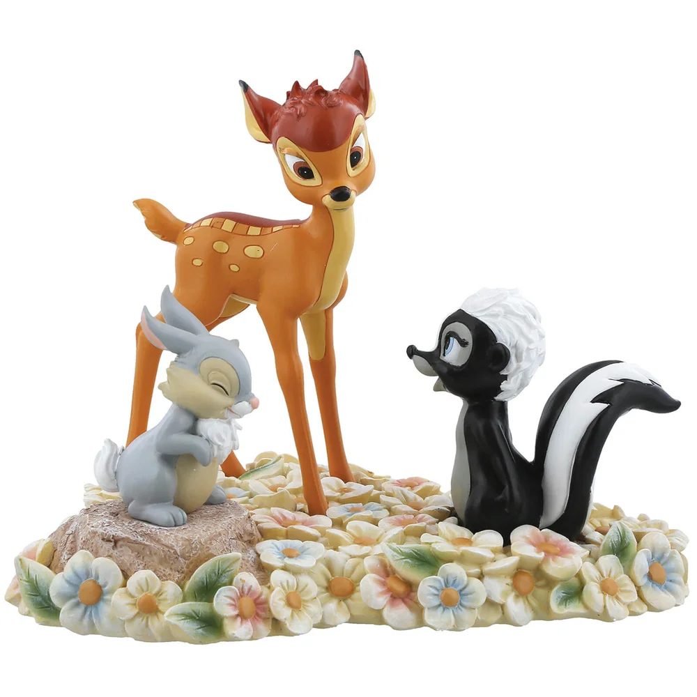 Enchanting Disney Collection - Pretty Flower (Bambi, Thumper and Flower Figurine) Bild 1