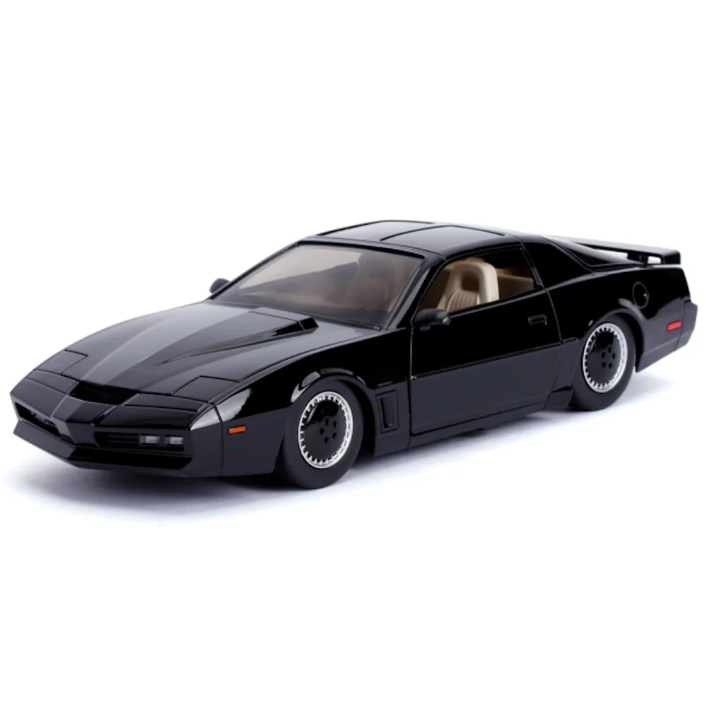 Jada Druckguss-Figur Knight Rider im Maßstab 1:24 K.I.T.T mit Arbeitsscheinwerfern Bild 1