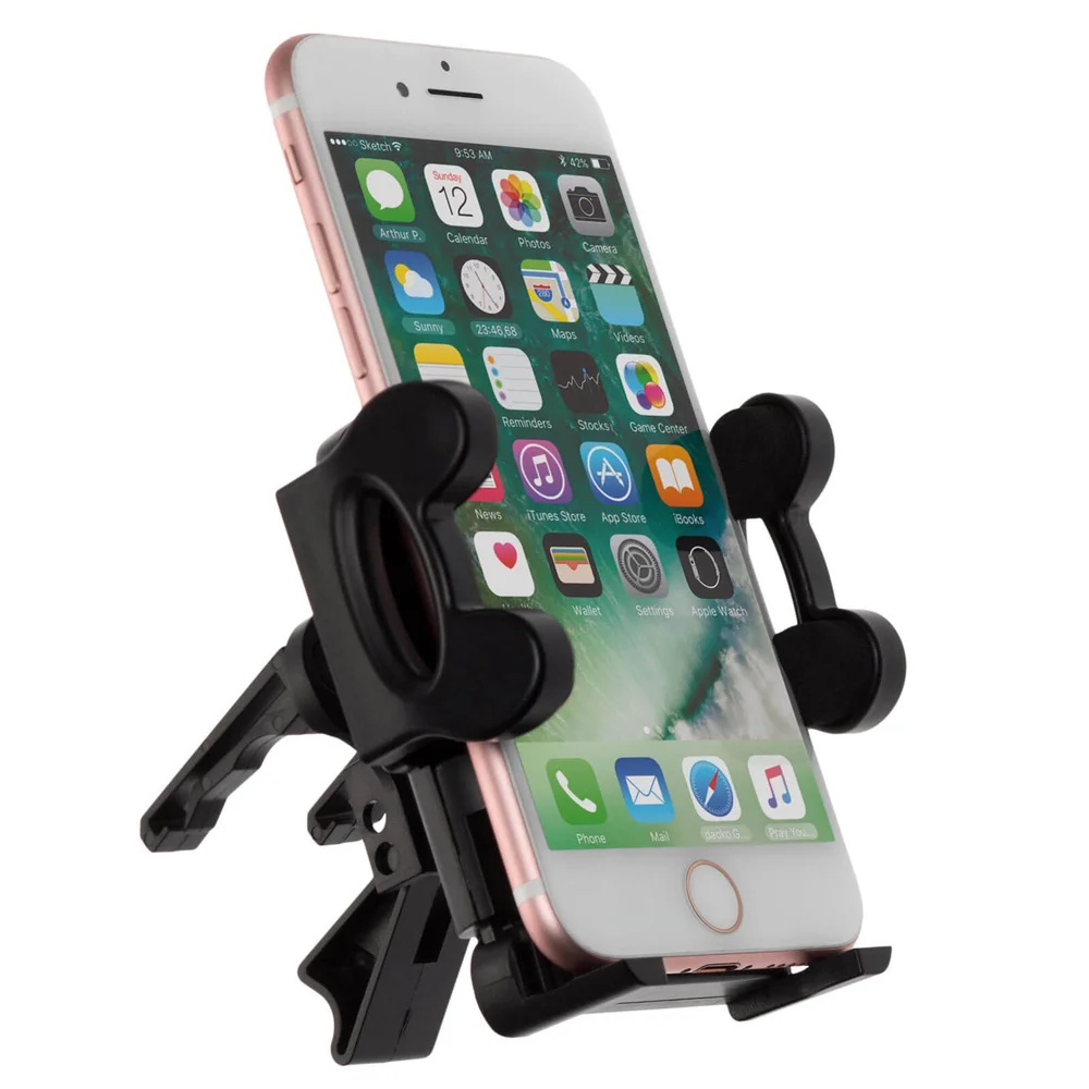 Kit Essentials Car Smartphone Holder Vent Fit - Black Bild 1