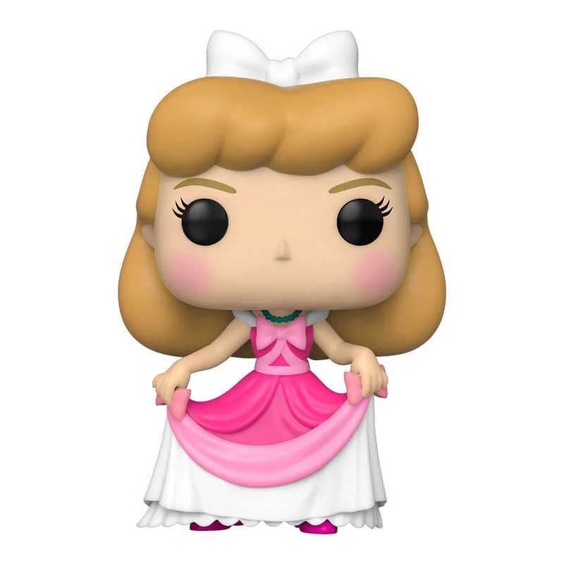 Disney Cinderella im rosa Kleid Pop! Vinylfigur Bild 1