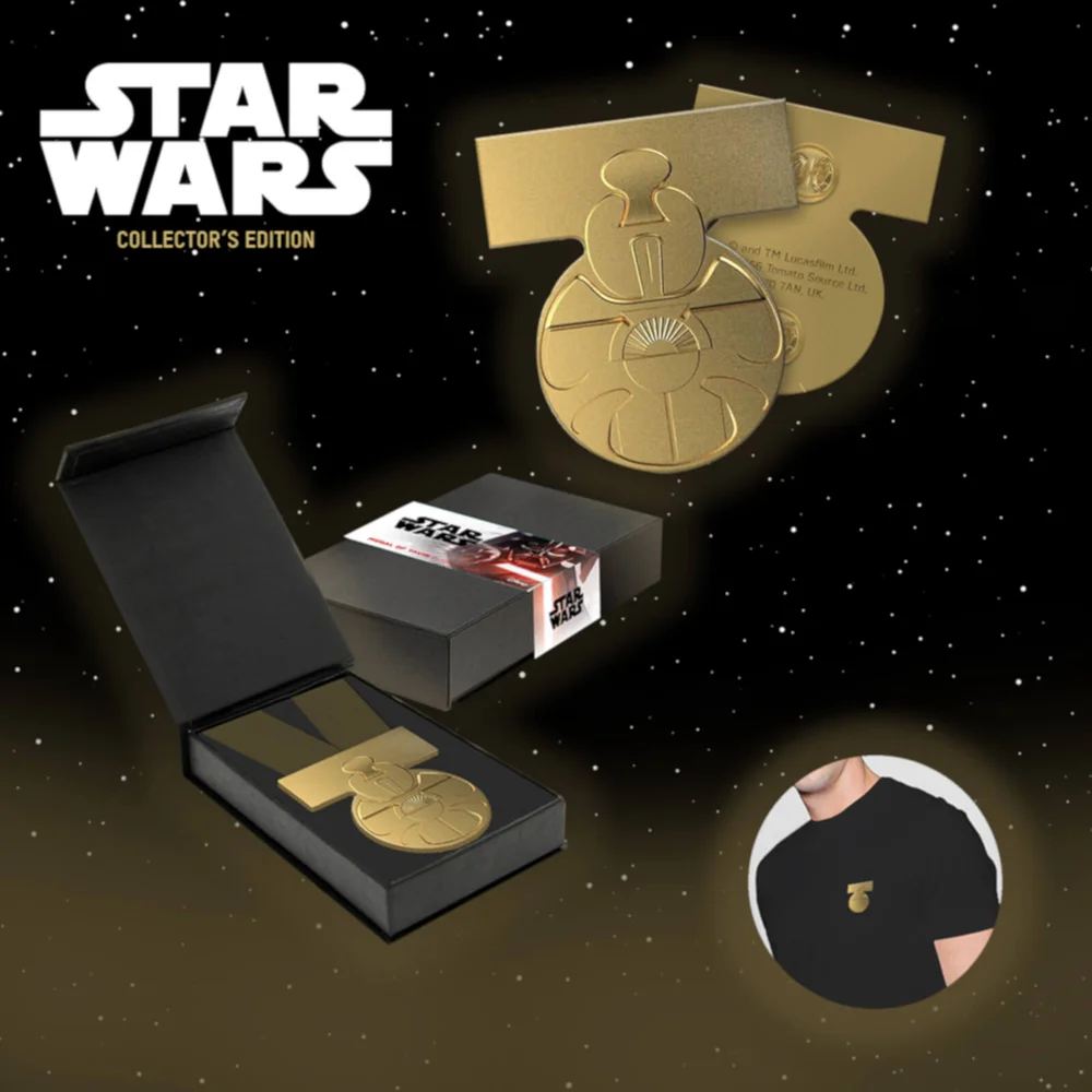 Star Wars Offizielle Medaille von Yavin als Anstecknadel für Sammler - Zavvi Exclusive Bild 1