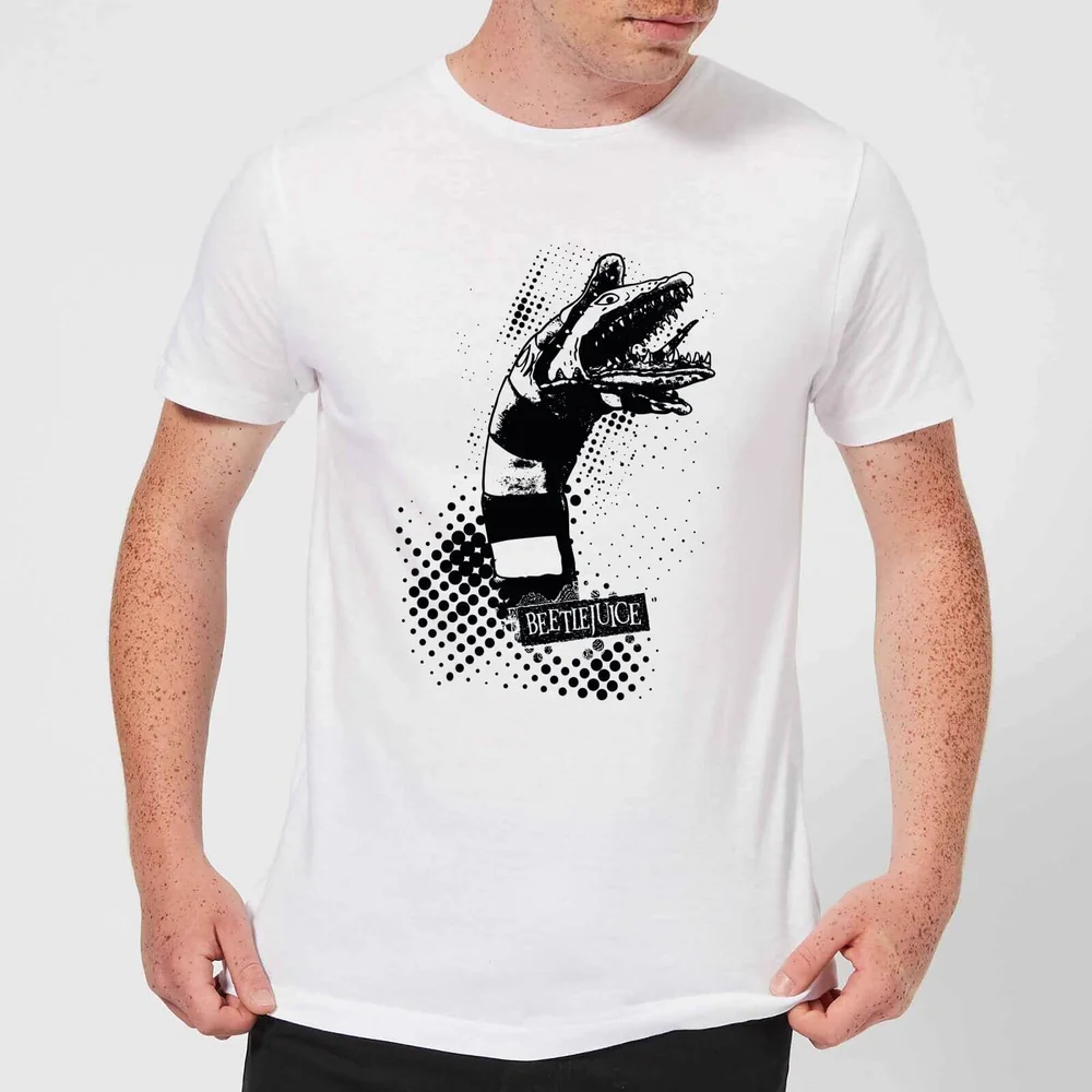 Beetlejuice Sandworm Attack Unisex T-Shirt - White - S - Weiß Bild 1