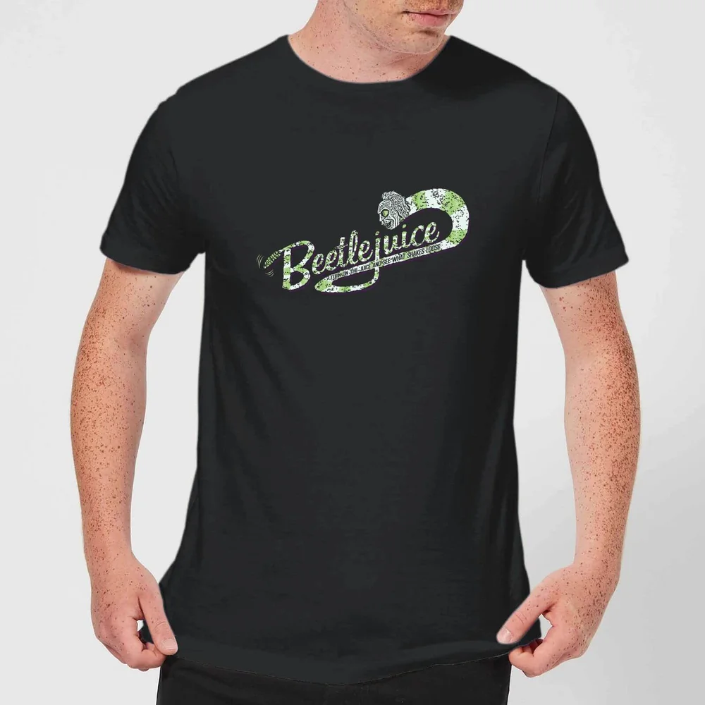 Beetlejuice Turn On The Juice Unisex T-Shirt - Black - M - Schwarz Bild 1