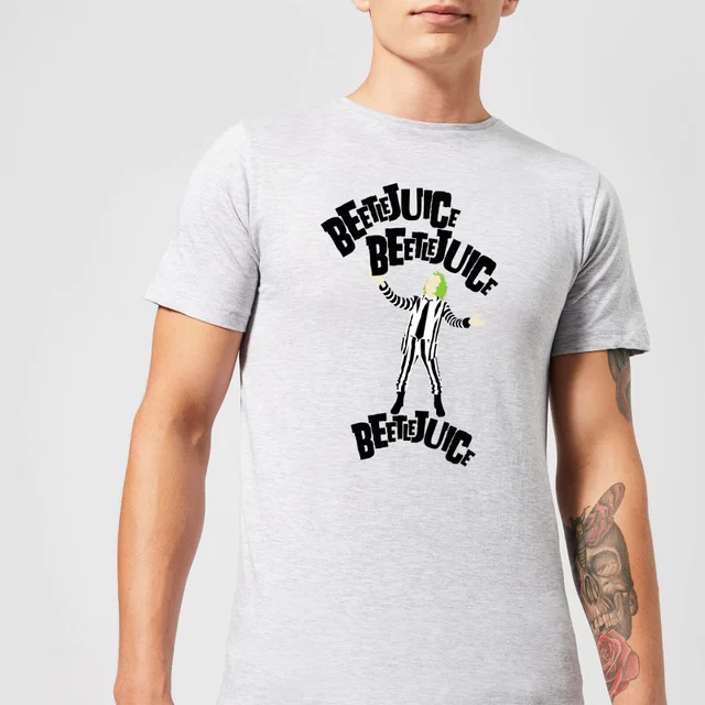 Beetlejuice Beetlejuice Beetlejuice Unisex T-Shirt - Grey
