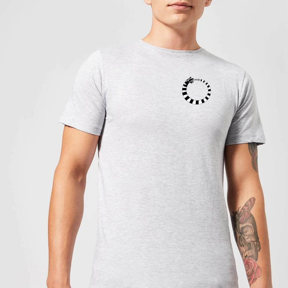 Beetlejuice Sandworm Pocket Tee Unisex T-Shirt - Grey - S - Grau Bild 1