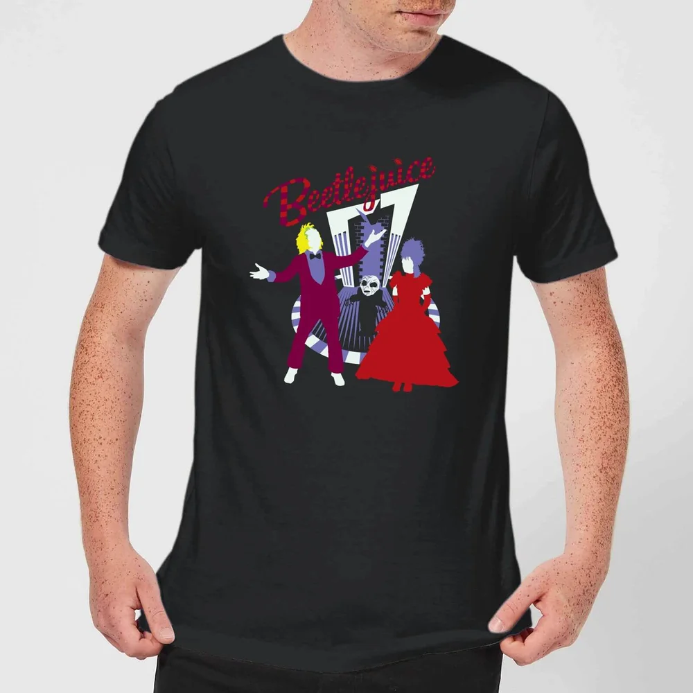 Beetlejuice Beetlejuice Unisex T-Shirt - Black - S - Schwarz Bild 1