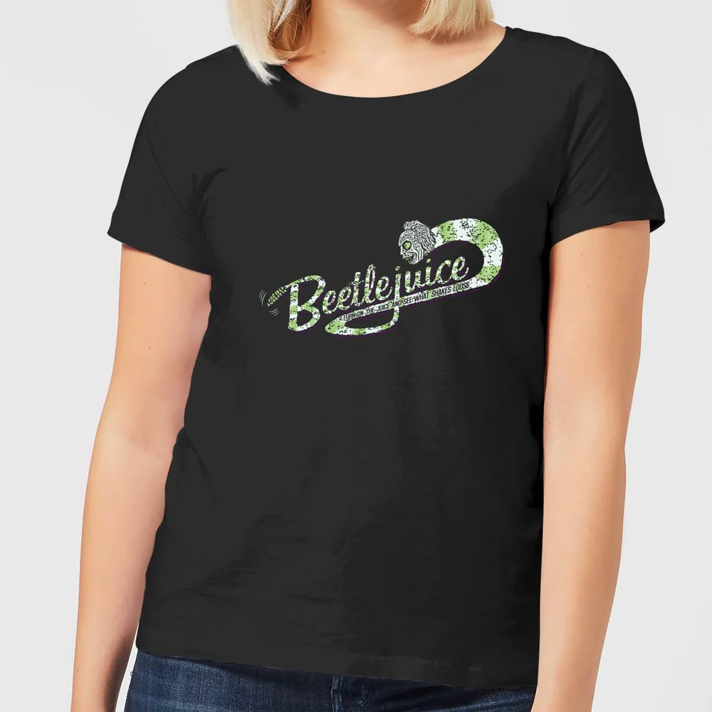 Beetlejuice Turn On The Juice Women's T-Shirt - Black - XS - Schwarz Bild 1