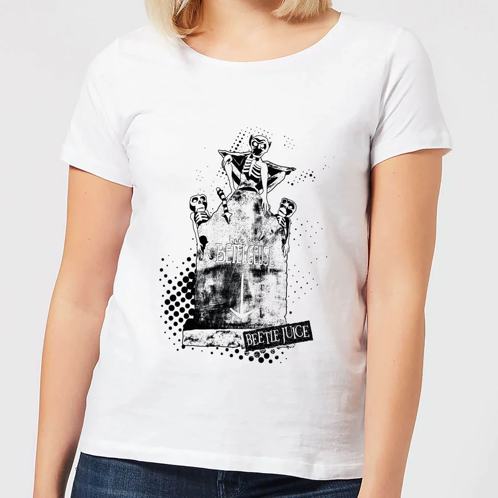 Beetlejuice Here Lies Betelgeuse Women's T-Shirt - White - XS - Weiß Bild 1