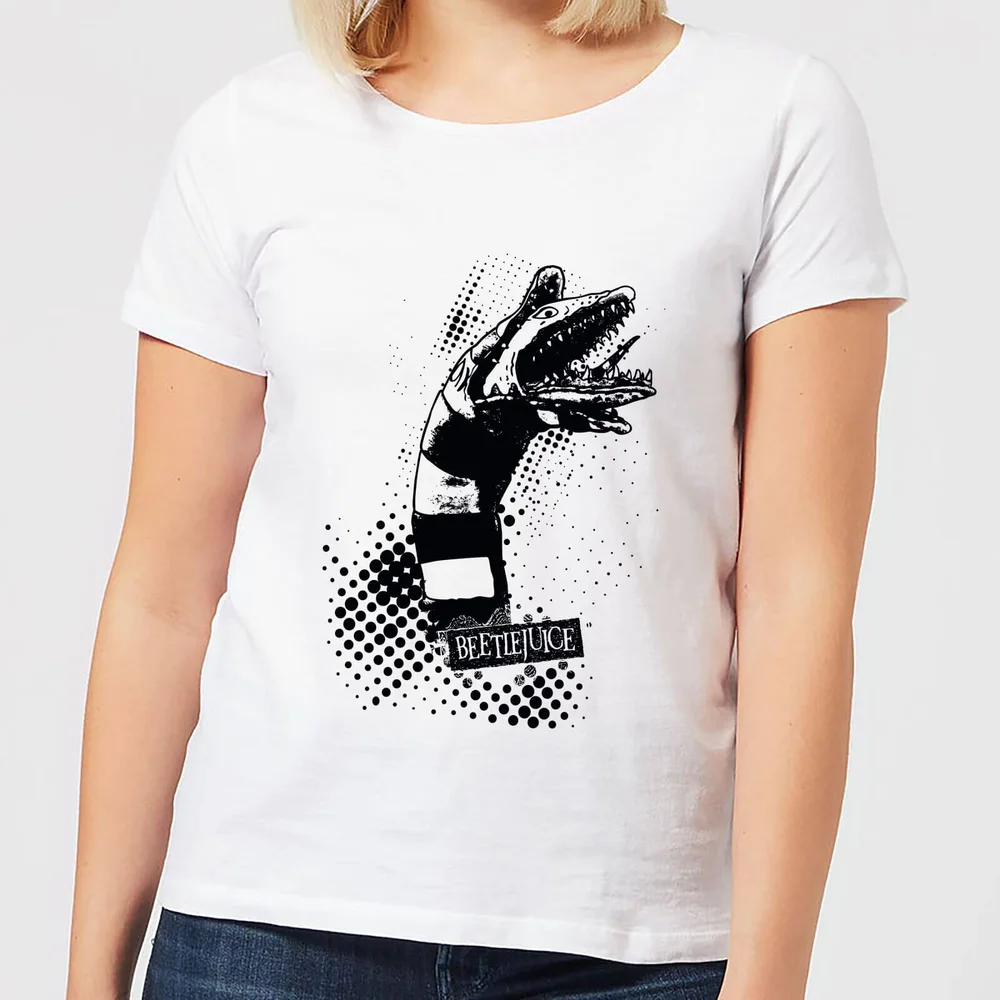 Beetlejuice Sandworm Attack Women's T-Shirt - White - XS - Weiß Bild 1