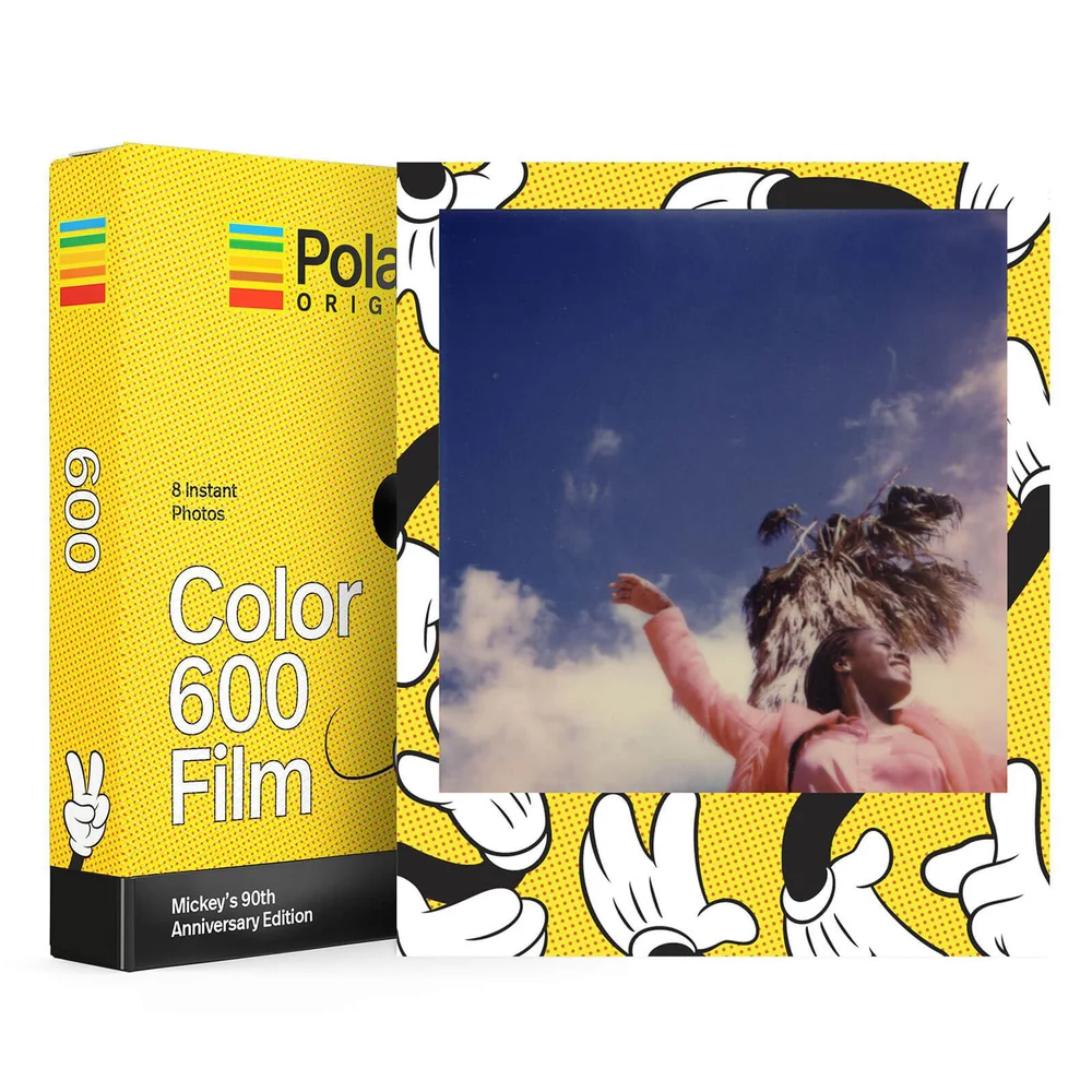 Polaroid Originals Farbefilm für 600 Mickez Mouse Kamera – 90ten Jubiläum Limitierte Auflage Bild 1