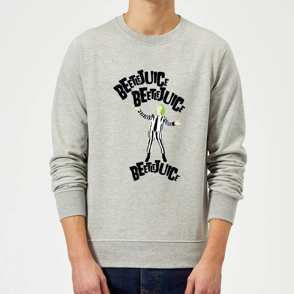 Beetlejuice Beetlejuice Beetlejuice Sweatshirt - Grey - S - Grau Bild 1