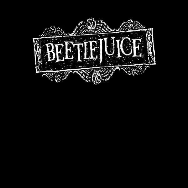 Beetlejuice White Logo Sweatshirt - Black