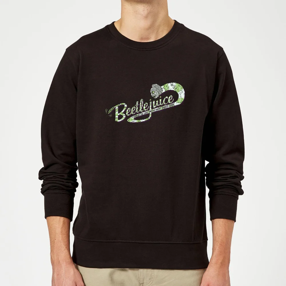 Beetlejuice Turn On The Juice Sweatshirt - Black - S Bild 1