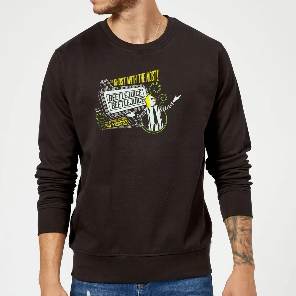 Beetlejuice The Ghost With The Most Sweatshirt - Black - S Bild 1
