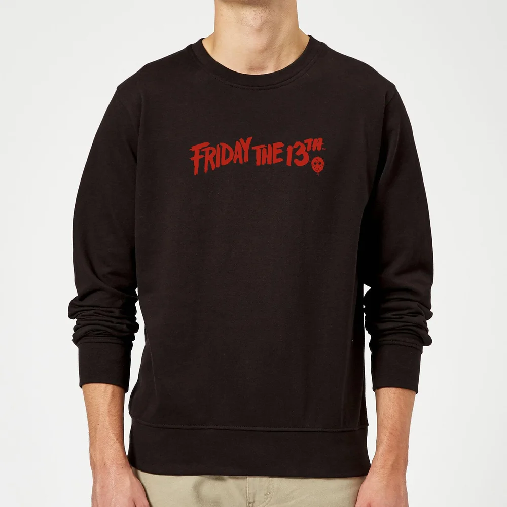 Friday the 13th Logo Sweatshirt - Black - S Bild 1