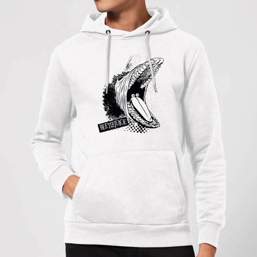 Beetlejuice Barbara Monster Hoodie - White - S - Weiß Bild 1