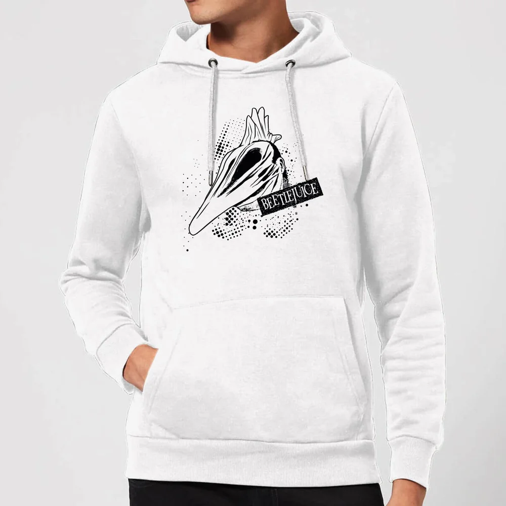 Beetlejuice Adam Monster Hoodie - White - S - Weiß Bild 1