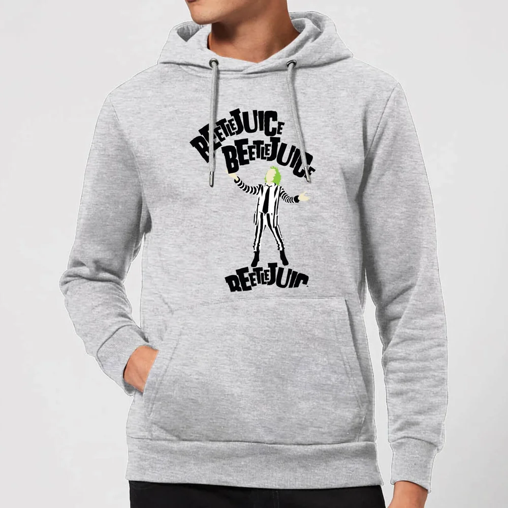 Beetlejuice Beetlejuice Beetlejuice Hoodie - Grey - S - Grau Bild 1