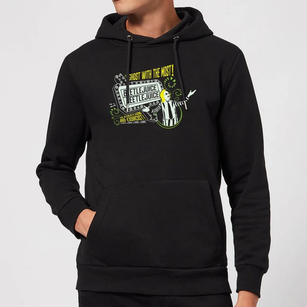 Beetlejuice The Ghost With The Most Hoodie - Black - S - Schwarz Bild 1