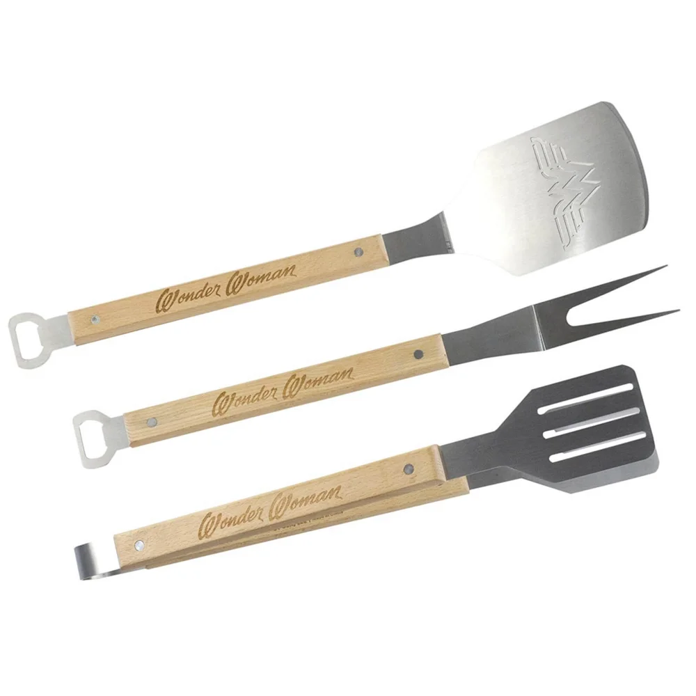 Wonder Woman BBQ Werkzeug-Set - 3 Teile Bild 1
