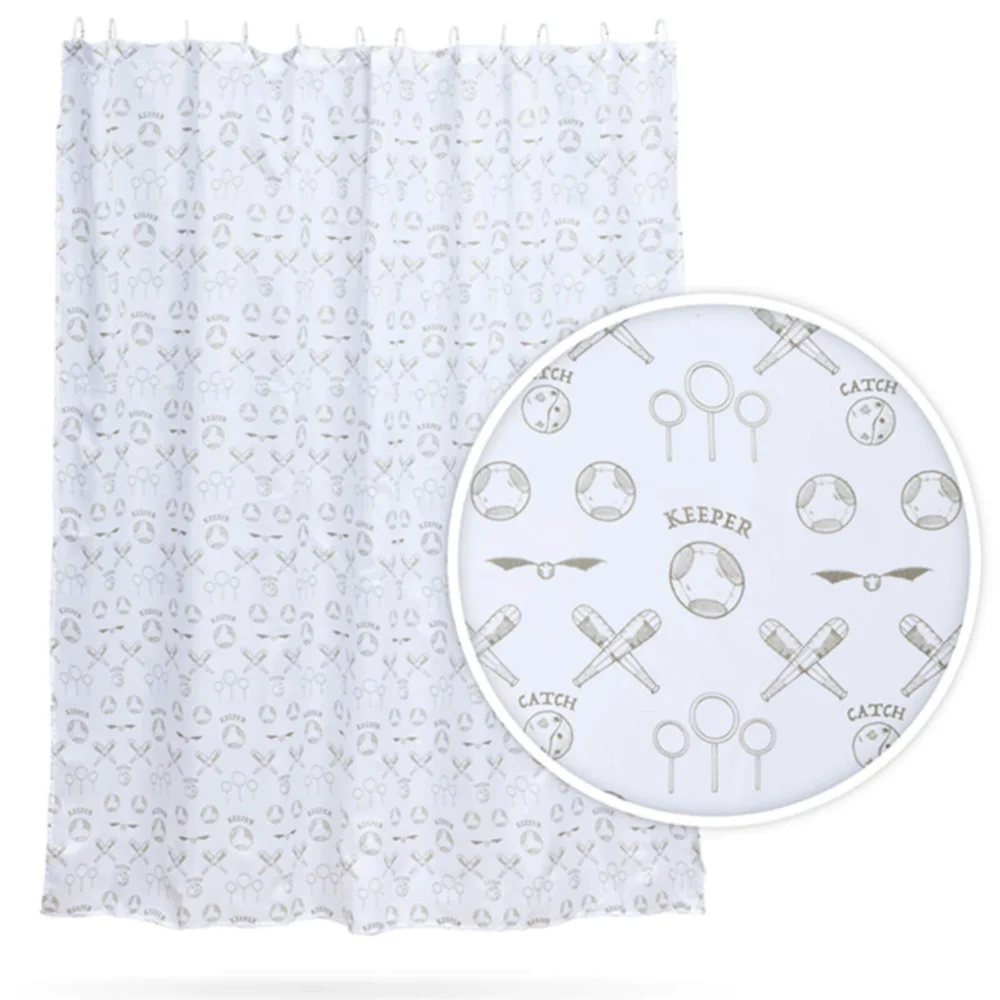 Harry Potter Quidditch Shower Curtain Bild 1