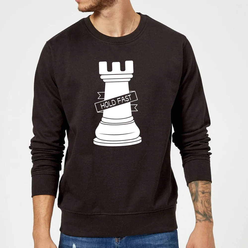Rook Chess Piece Sweatshirt - Black - S - Schwarz Bild 1