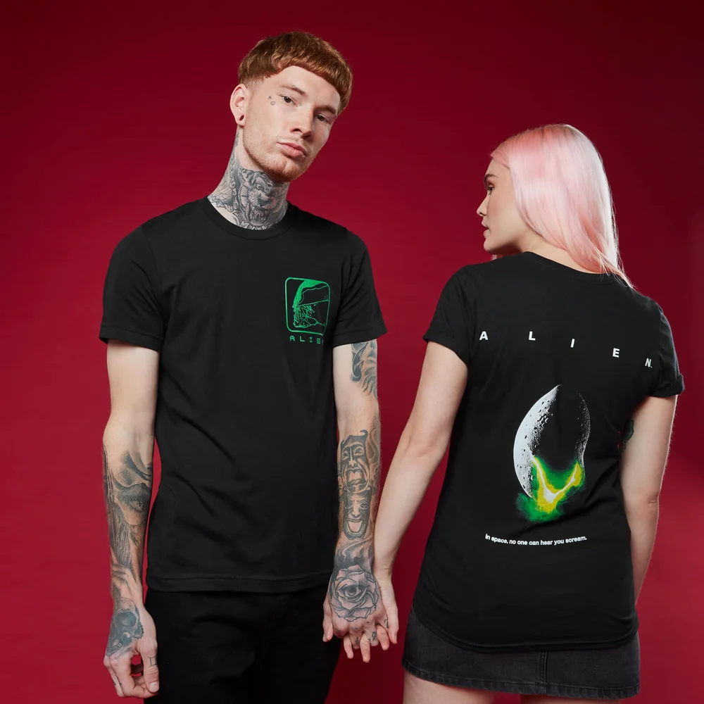 Alien T-Shirt - Schwarz - XL - Schwarz Bild 1