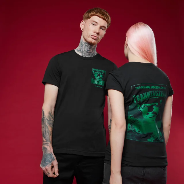 Frankenstein T-Shirt - Schwarz