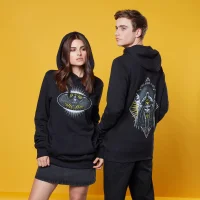 Gothic Batman Hoodie - Schwarz - undefined undefined