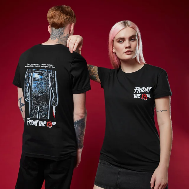 Freitag der 13. T-Shirt - Schwarz