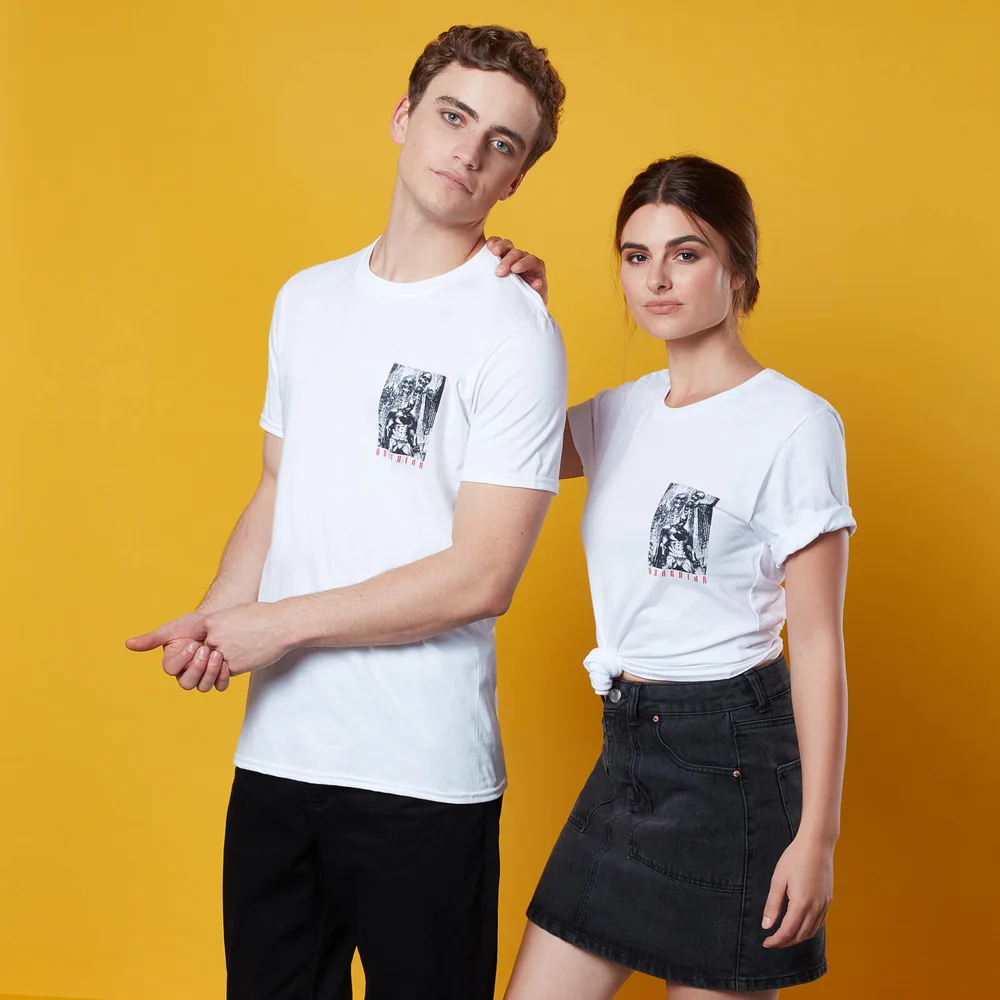 Vigilante Pocket Print T-Shirt - Weiß - S Bild 1