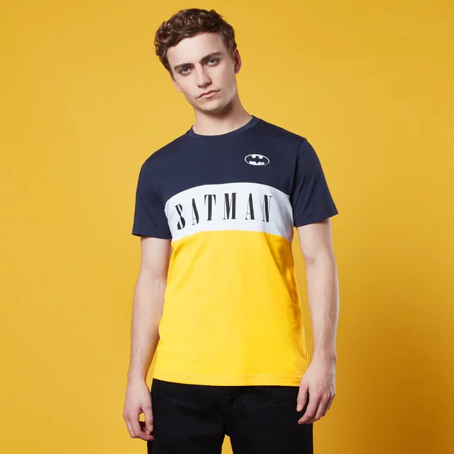 Batman Panelled T-Shirt - Gelb