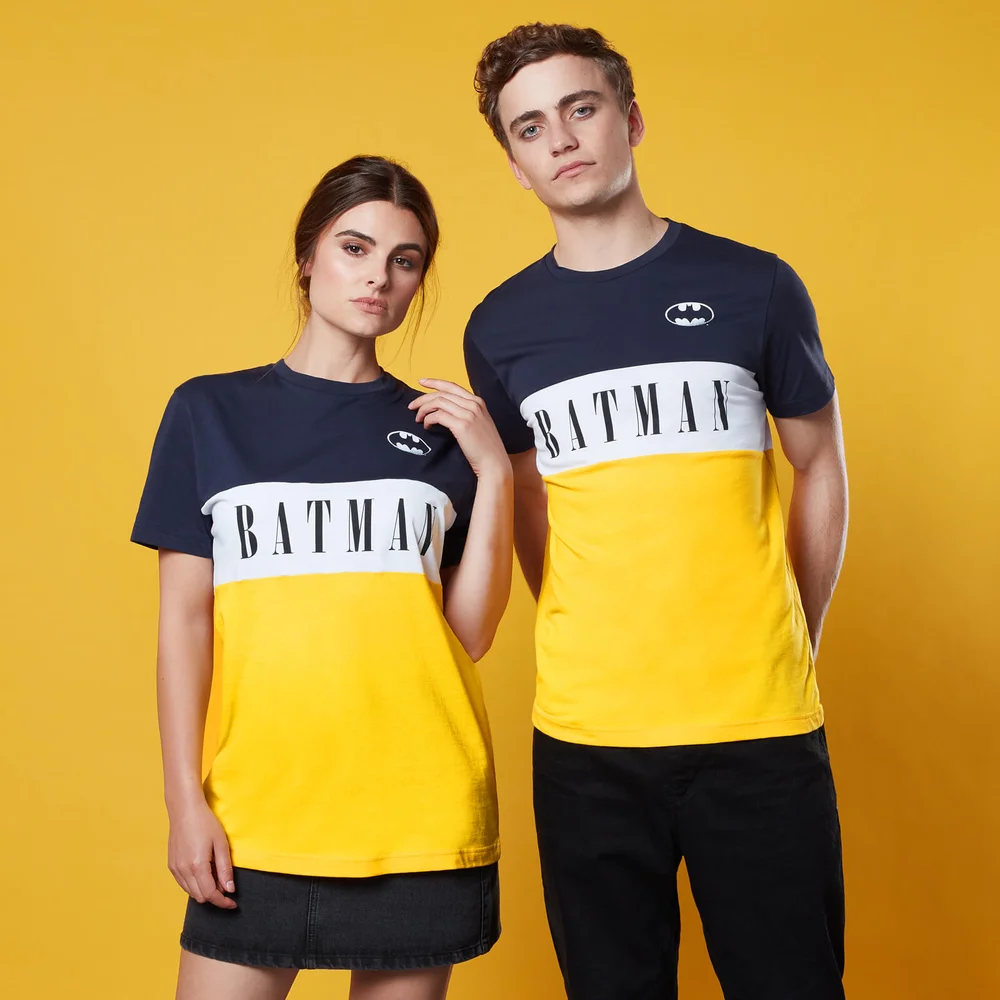 Batman Panelled T-Shirt - Gelb - S Bild 1