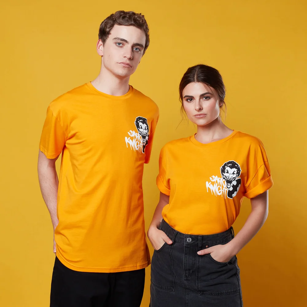 Batman Graffiti Print Oversized T-Shirt - Orange - XS Bild 1