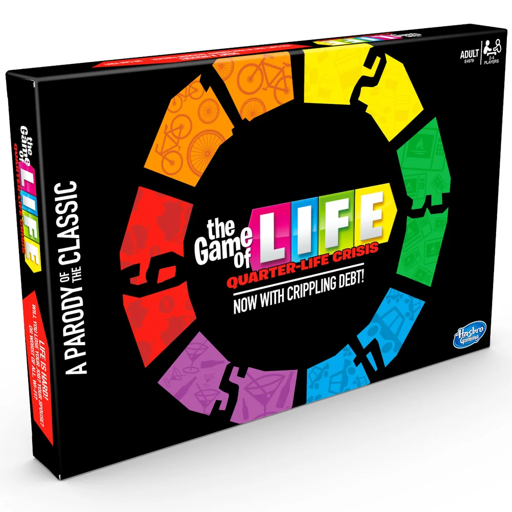 Hasbro The Game of Life Board Game - Quarter Life Crisis Bild 1
