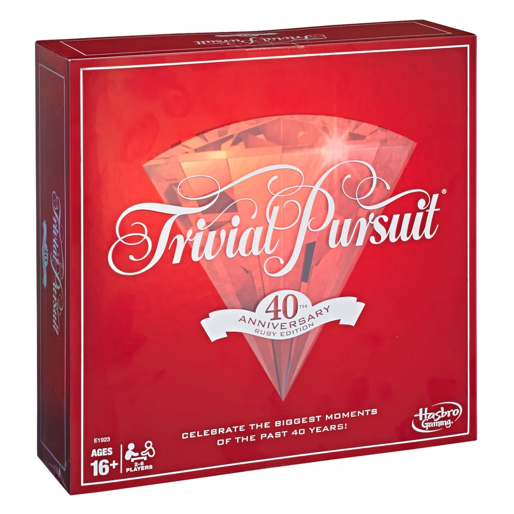 Trivial Pursuit 40th Anniversary Ruby Edition Bild 1