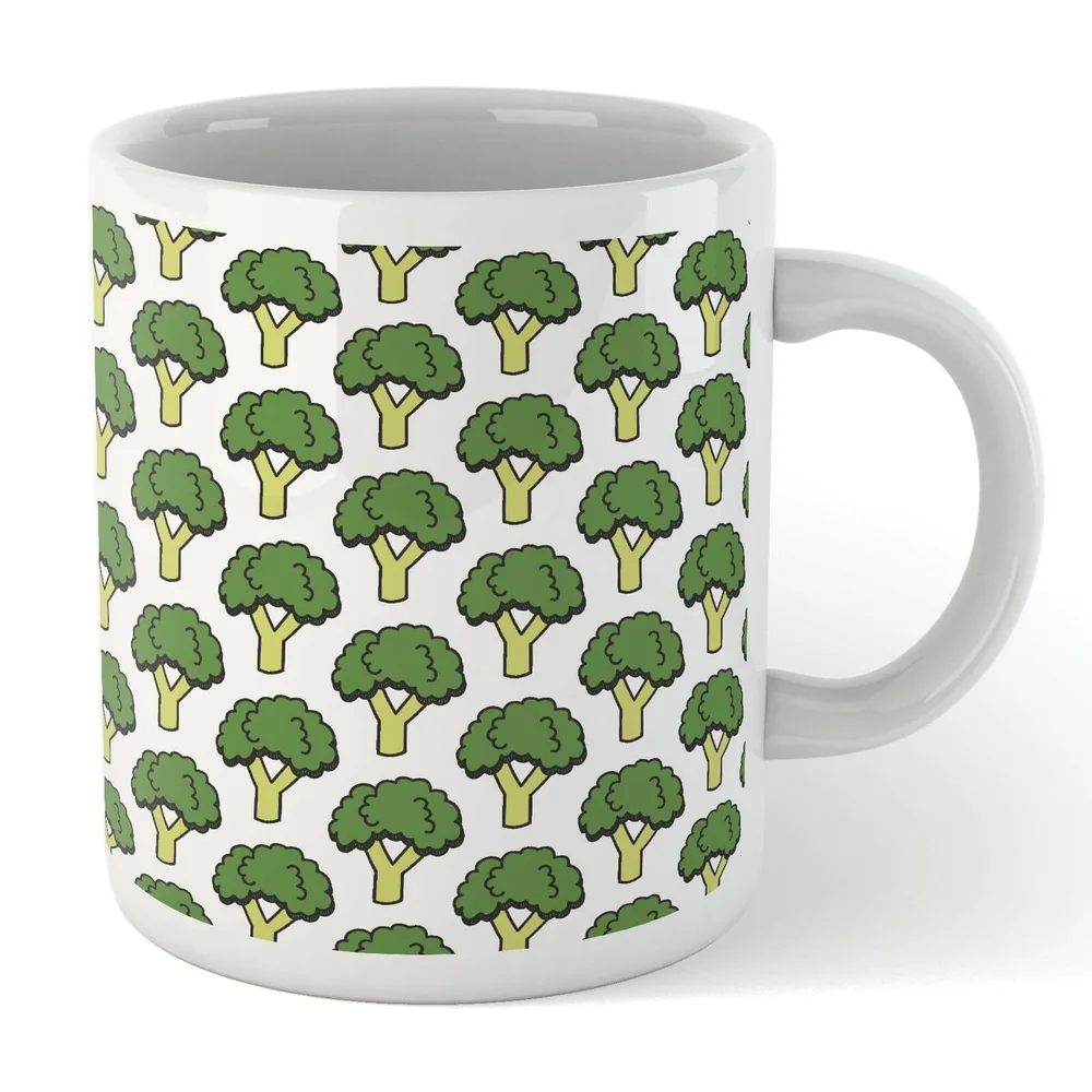 Cooking Broccoli Pattern Mug Bild 1