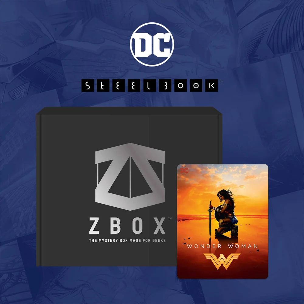 Mystery Zavvi Exklusive DC Comics SteelBook x ZBOX Bild 1