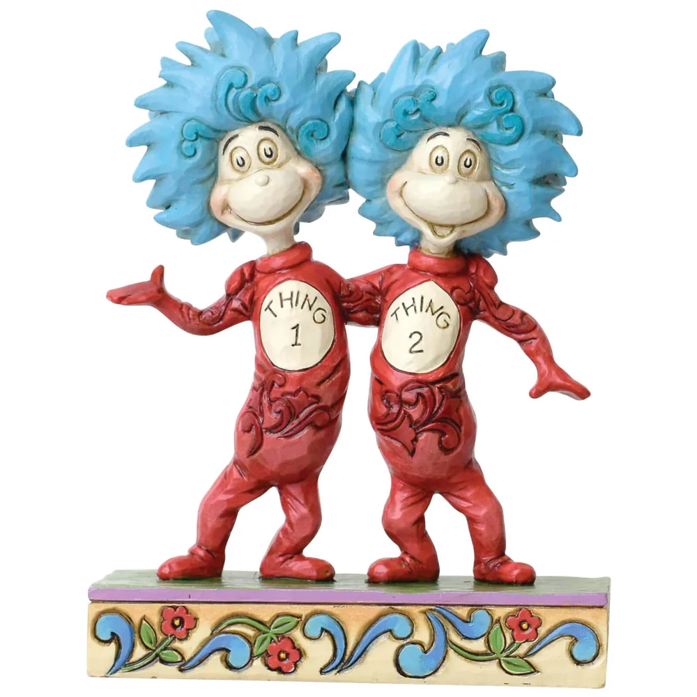 Dr. Seuss von Jim Shore Thing 1 und Thing 2 Figur Bild 1