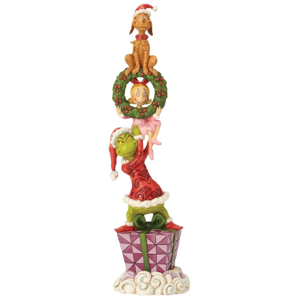 The Grinch By Jim Shore Stacked Grinch Characters Figurine Bild 1