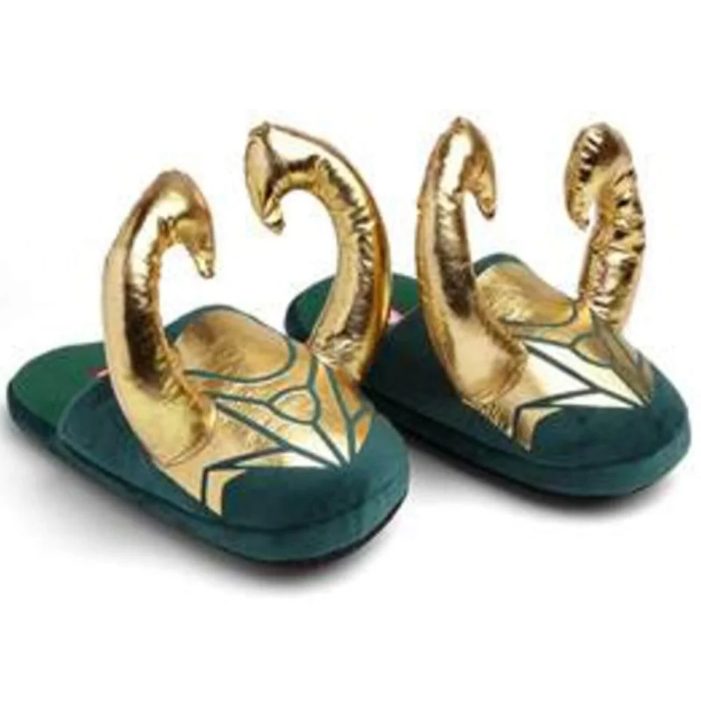 Marvel Loki Horned Slippers - S-M Bild 1