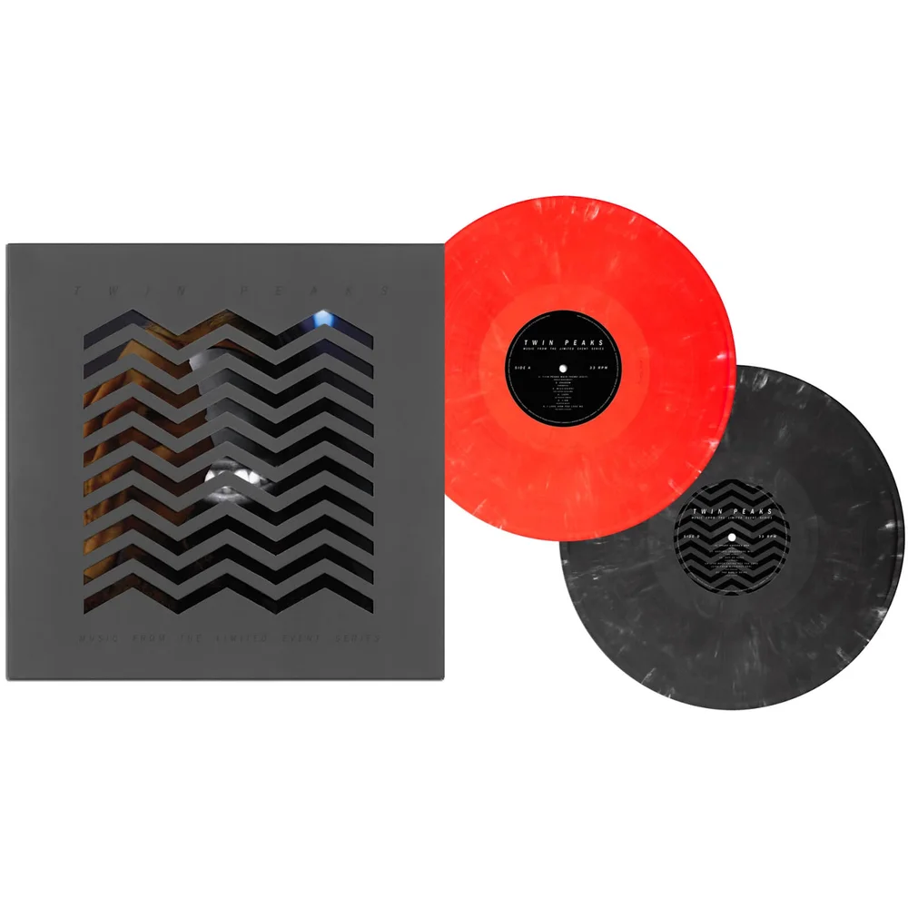 Death Waltz Recording Co. - Twin Peaks (Music From The Limited Event Series) 180g 2xLP (rot-schwarz marmoriert) Bild 1